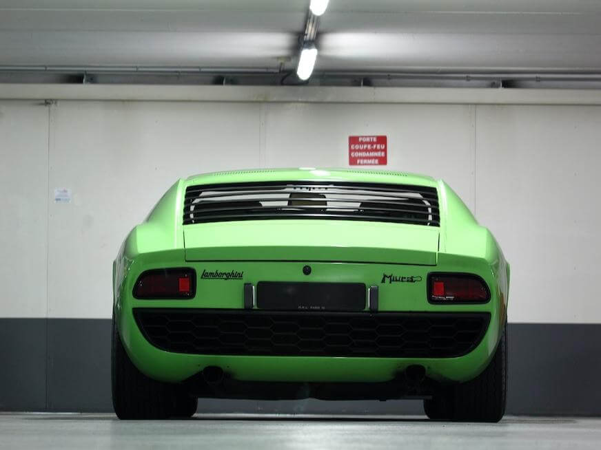Shooting Lamborghini Miura
